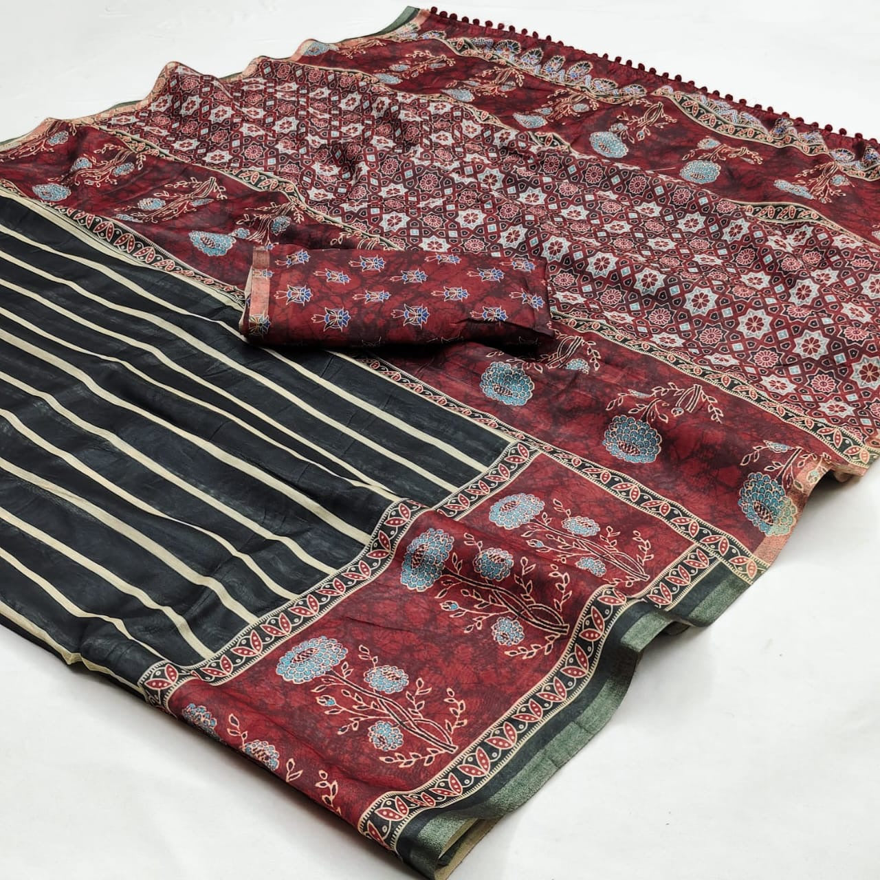Chanderi Cotton Saree