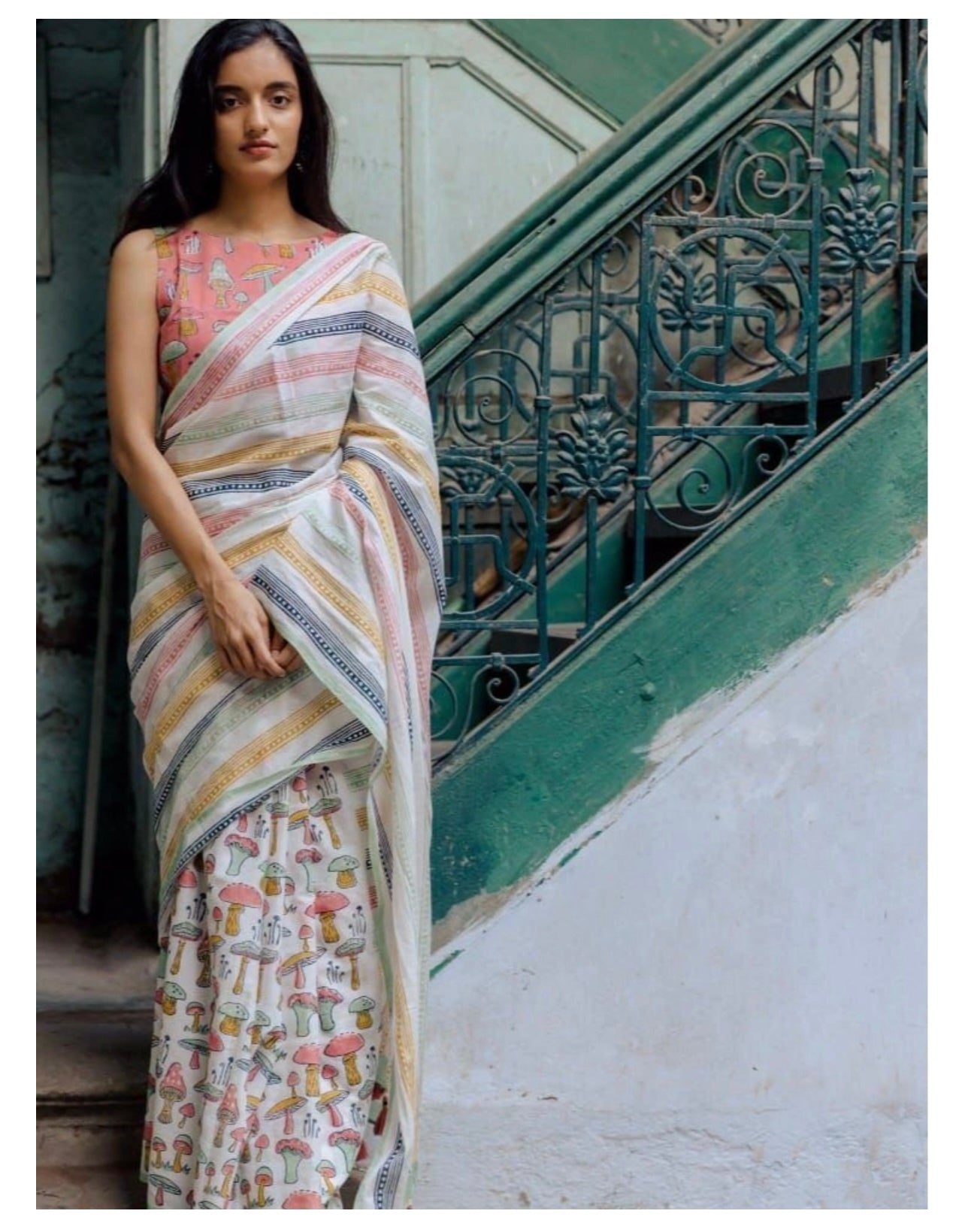 Chanderi Cotton Saree