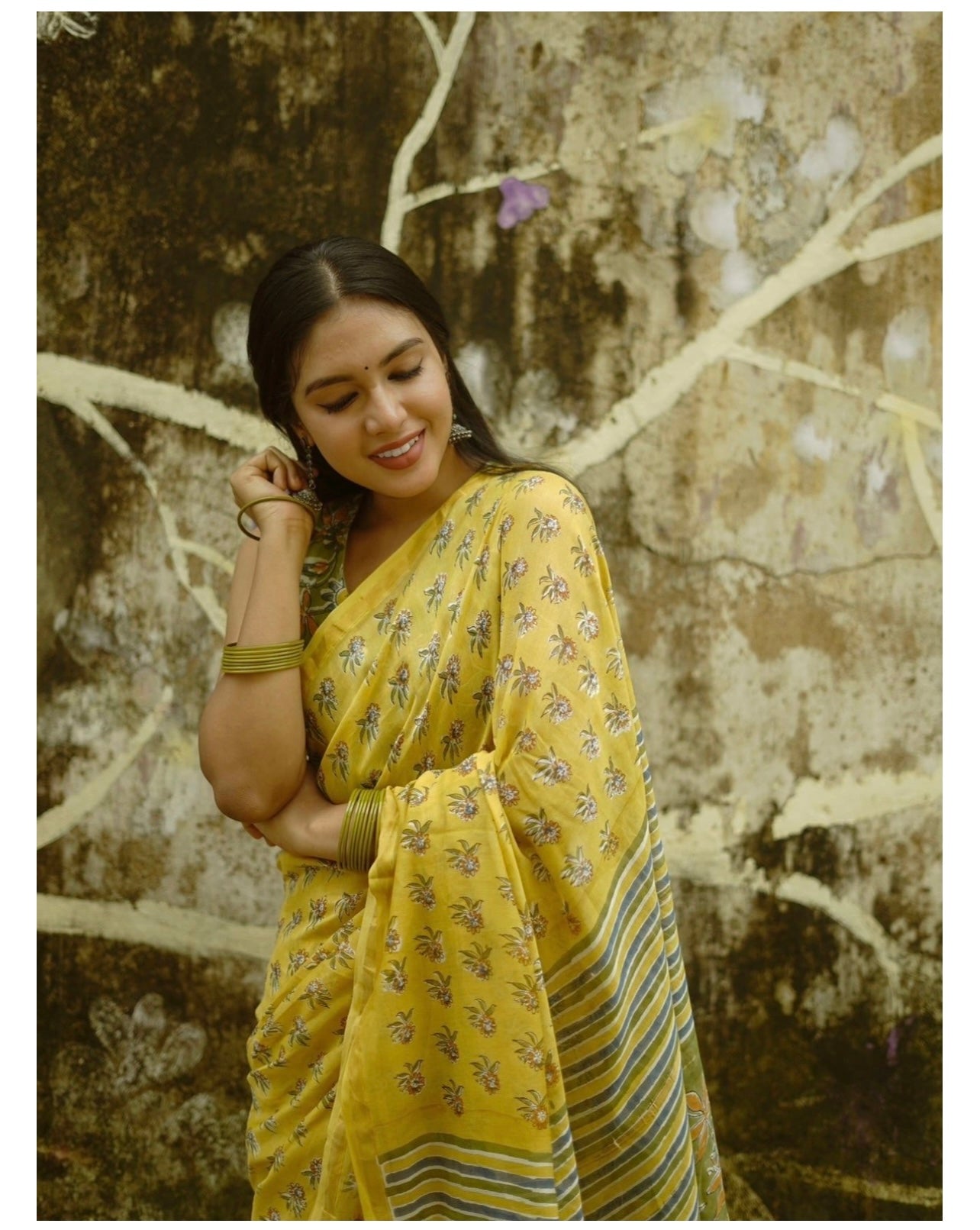 Chanderi Cotton Saree