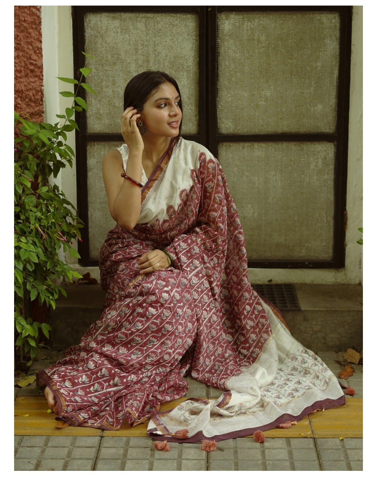 Chanderi Cotton Saree