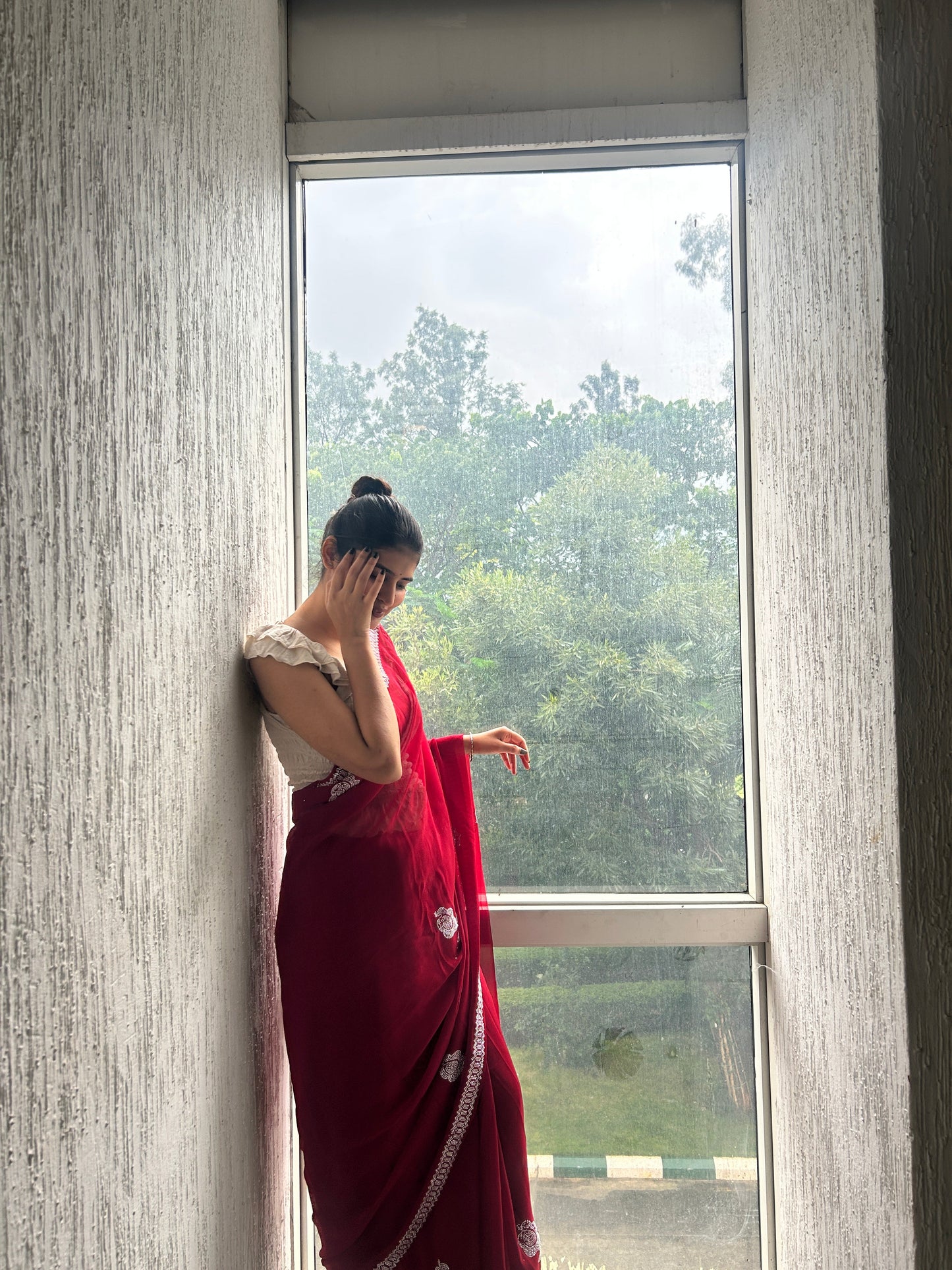 Georgette Heavy Saree