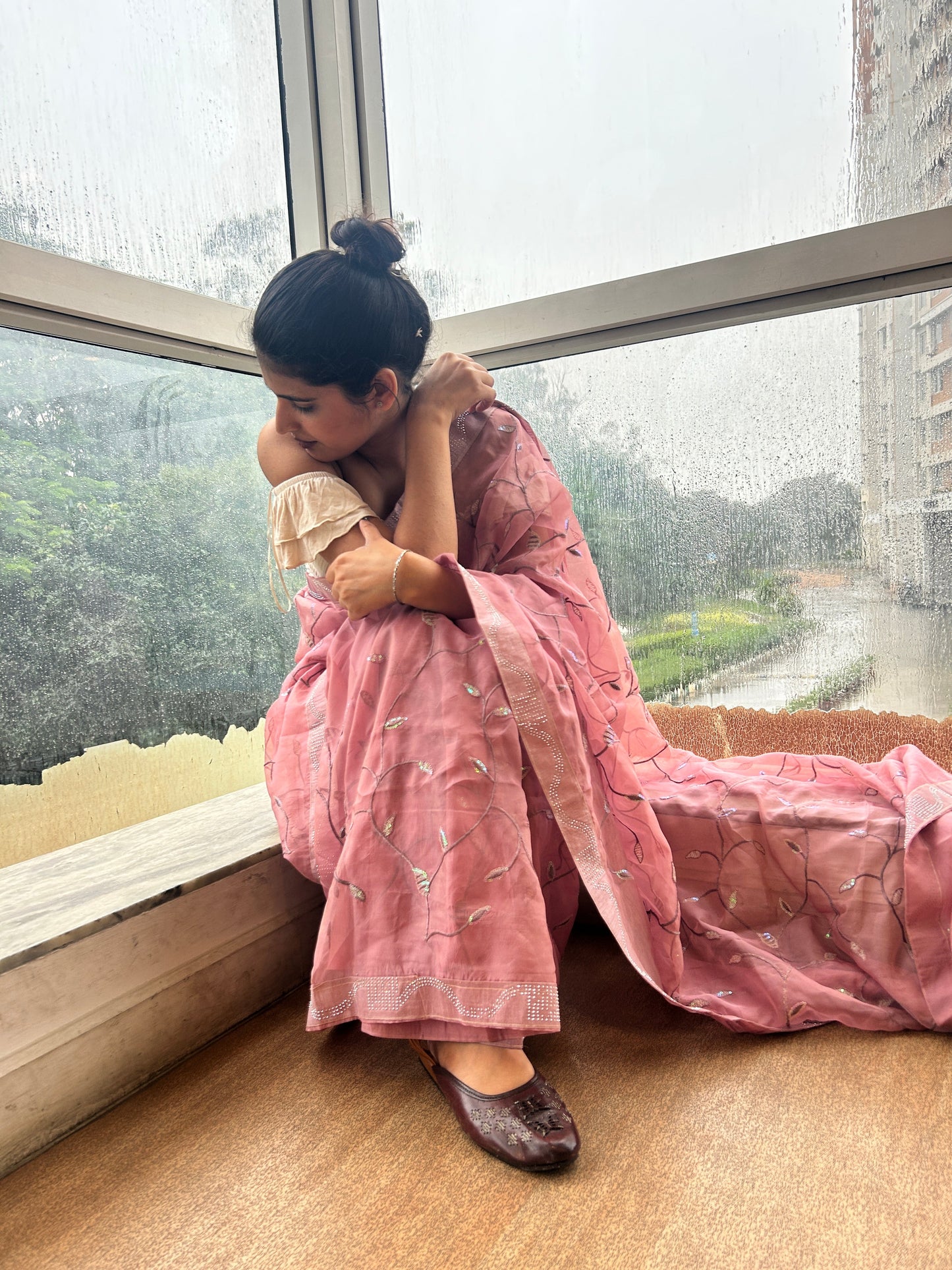 Chiffon All over Saree