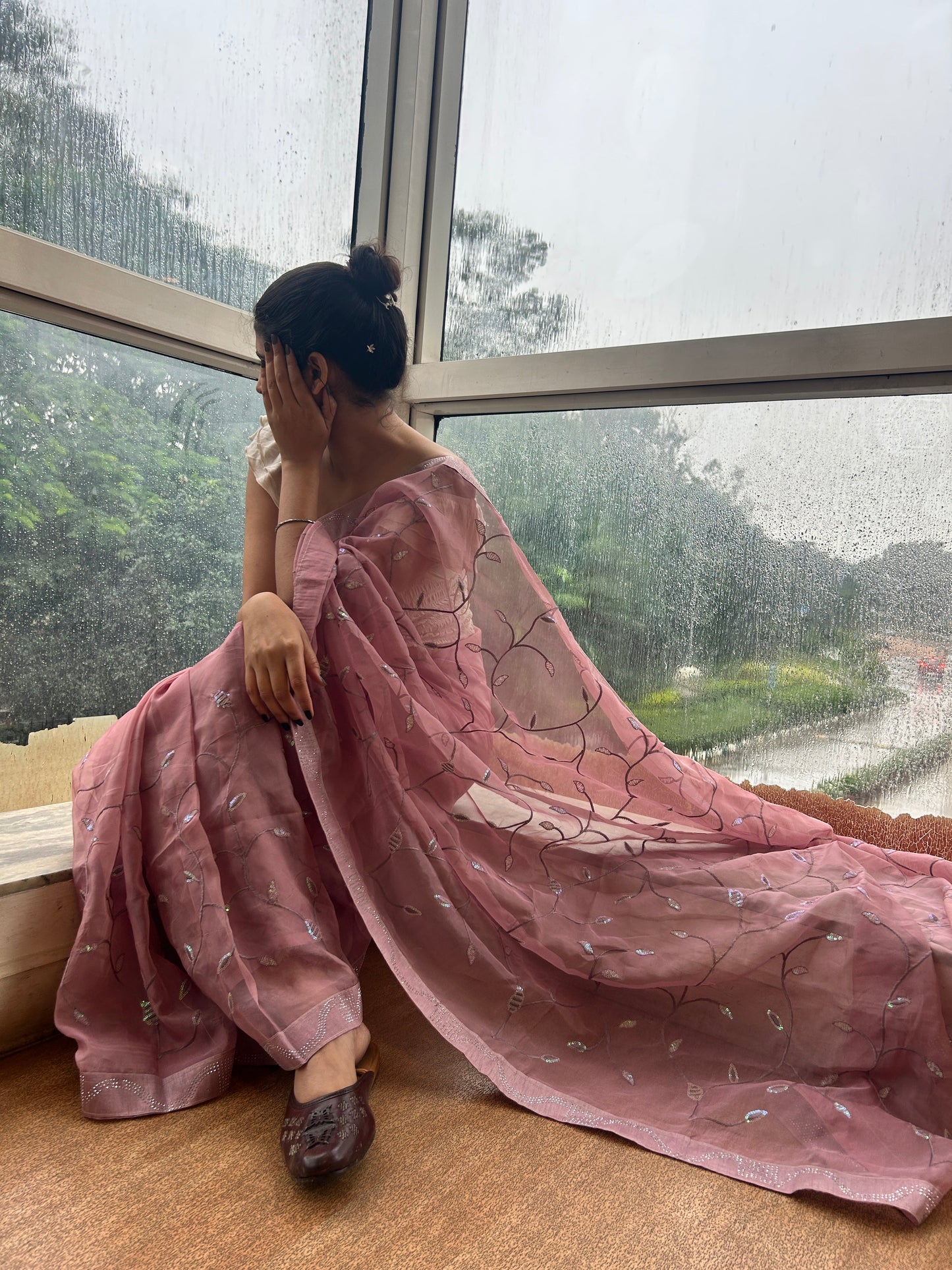 Chiffon All over Saree