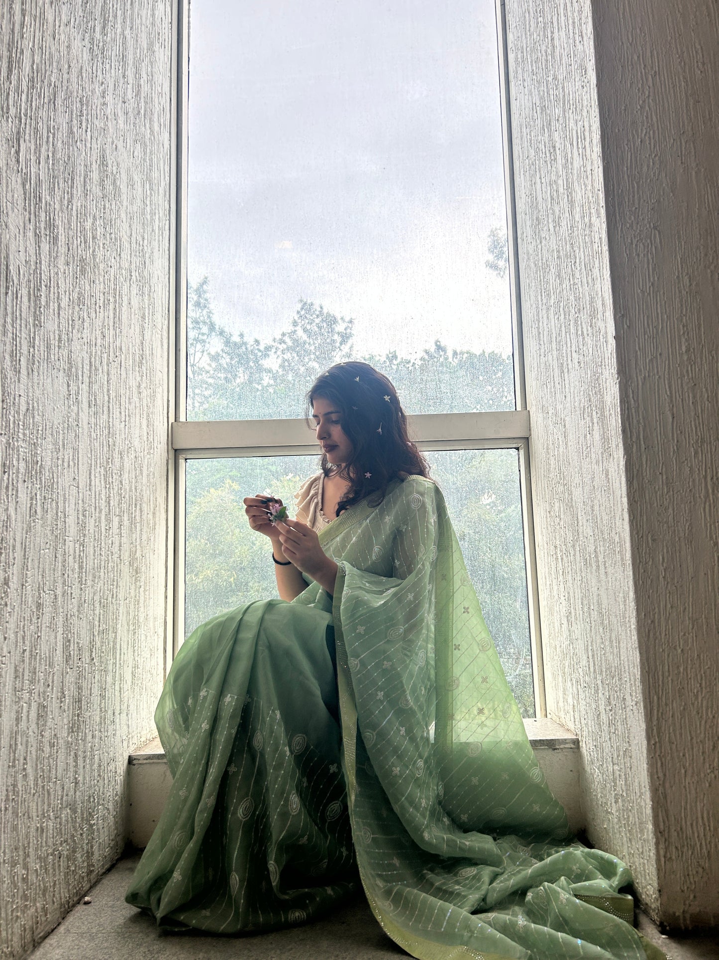 Chiffon All over Saree