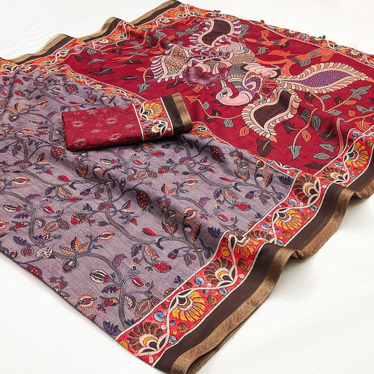 Chanderi Cotton Saree