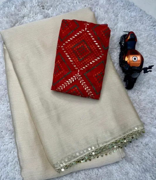 Chanderi Cotton Saree