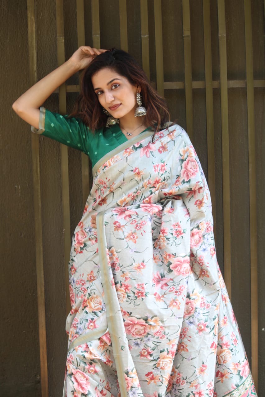 Butter Silk Saree