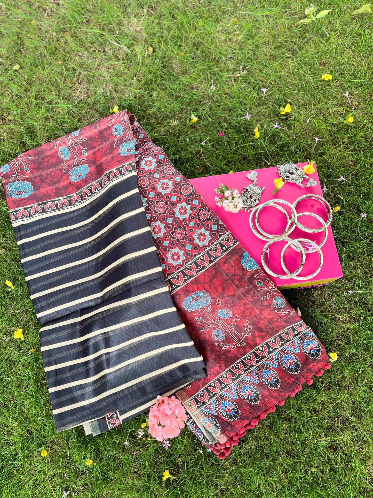 Chanderi Cotton Saree