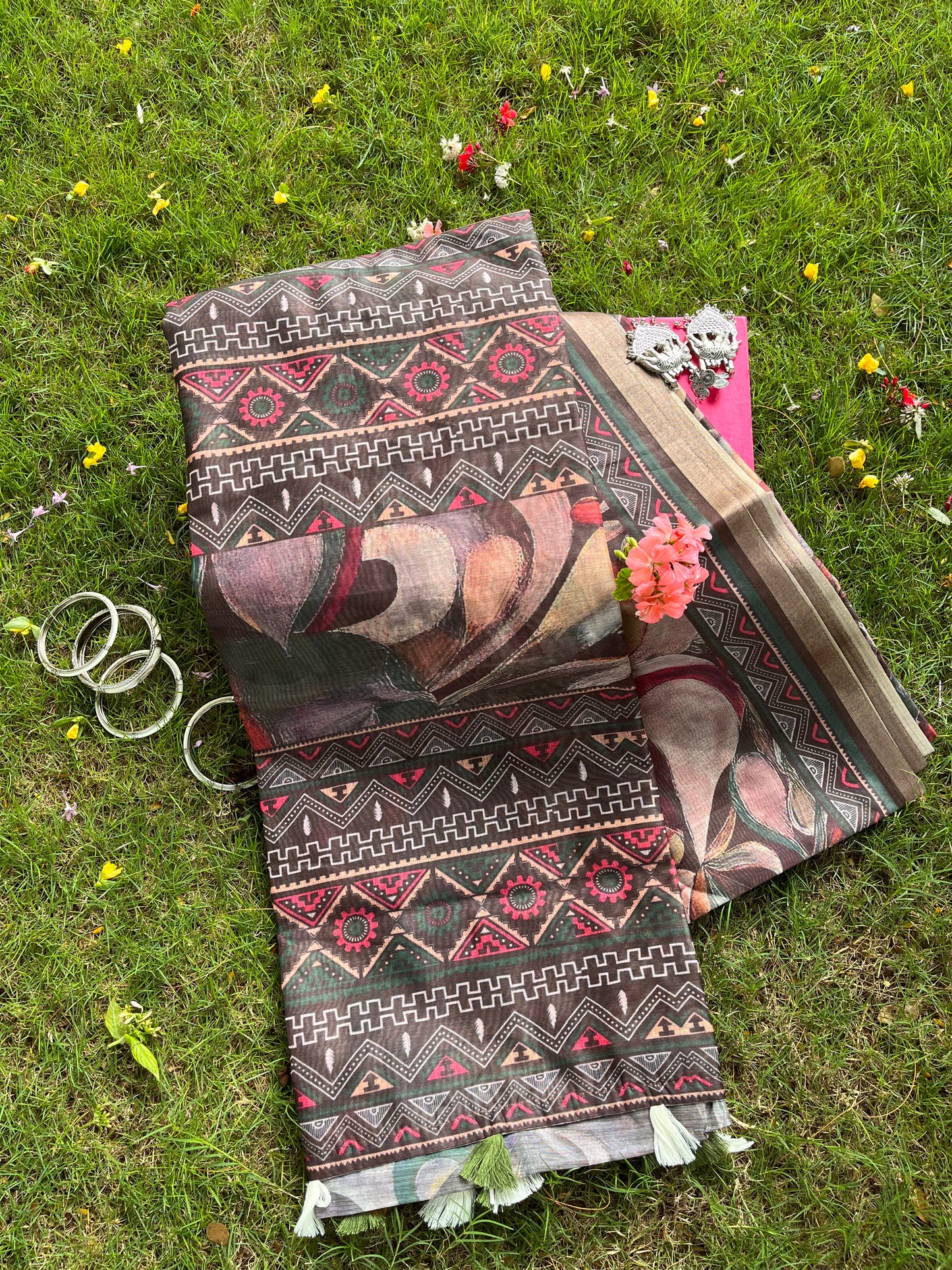 Chanderi Cotton Saree