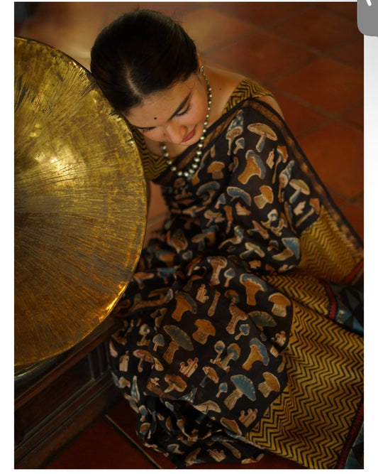 Chanderi Cotton Saree