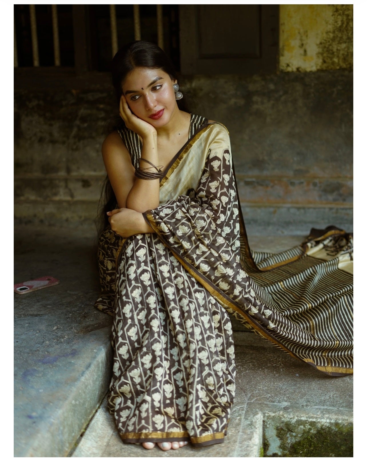 Chanderi Cotton Saree