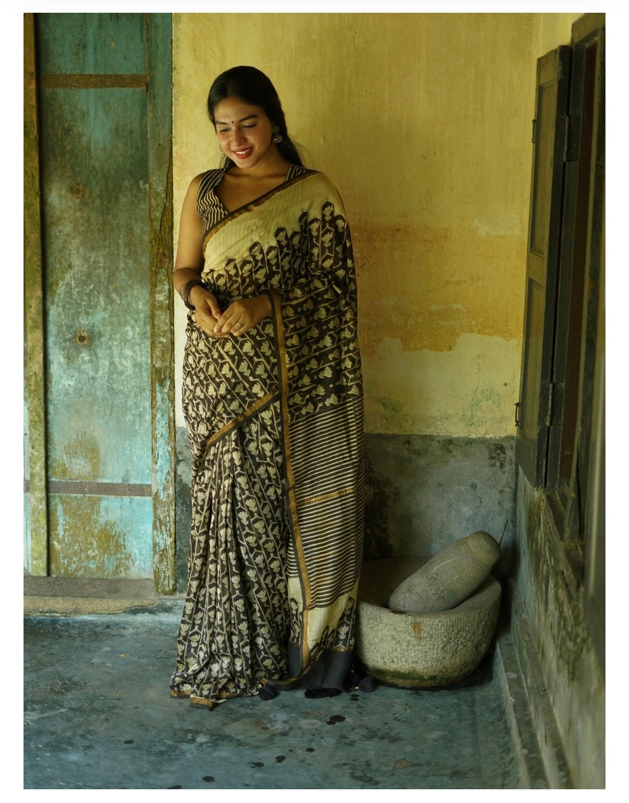 Chanderi Cotton Saree