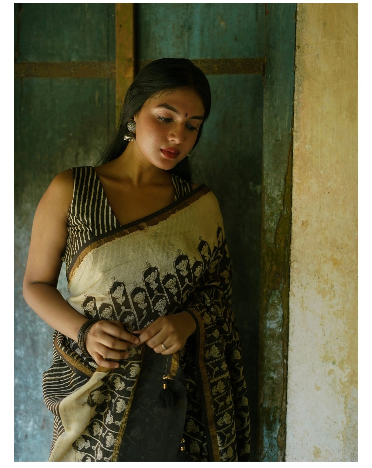 Chanderi Cotton Saree