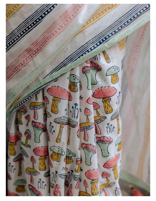 Chanderi Cotton Saree