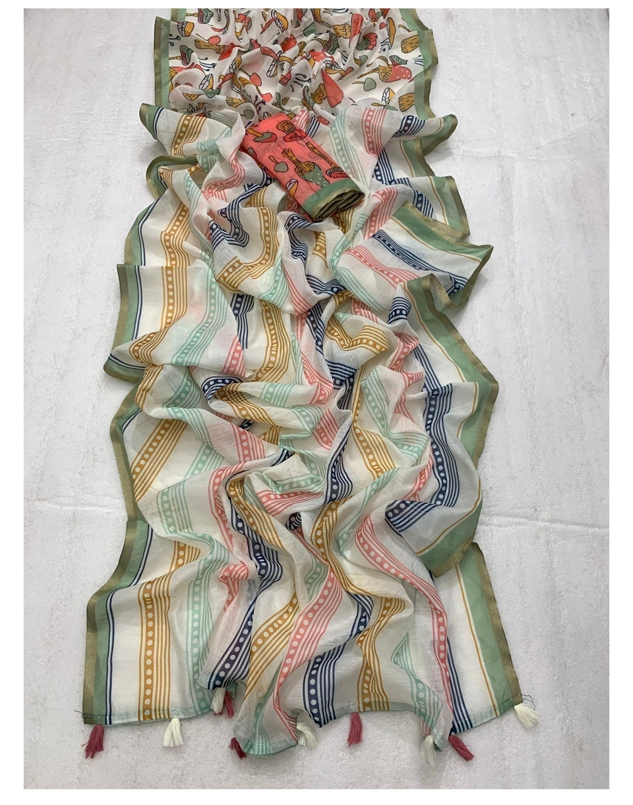 Chanderi Cotton Saree