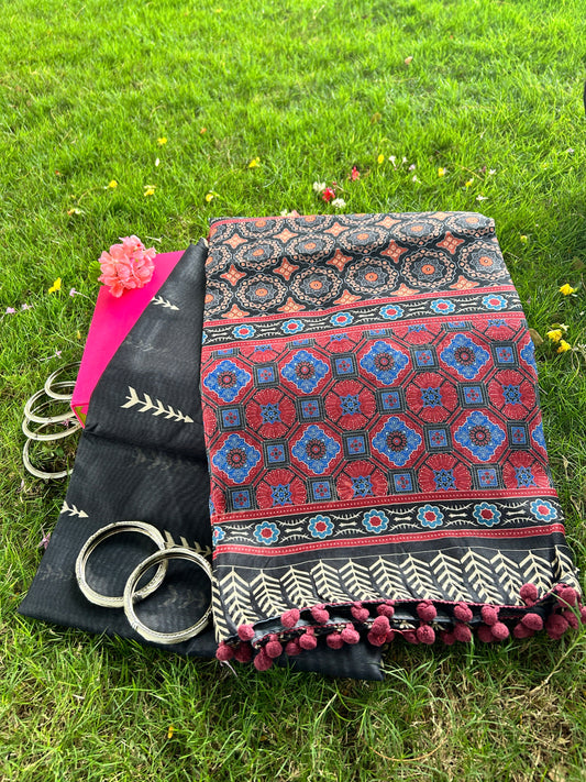 Chanderi Cotton Saree