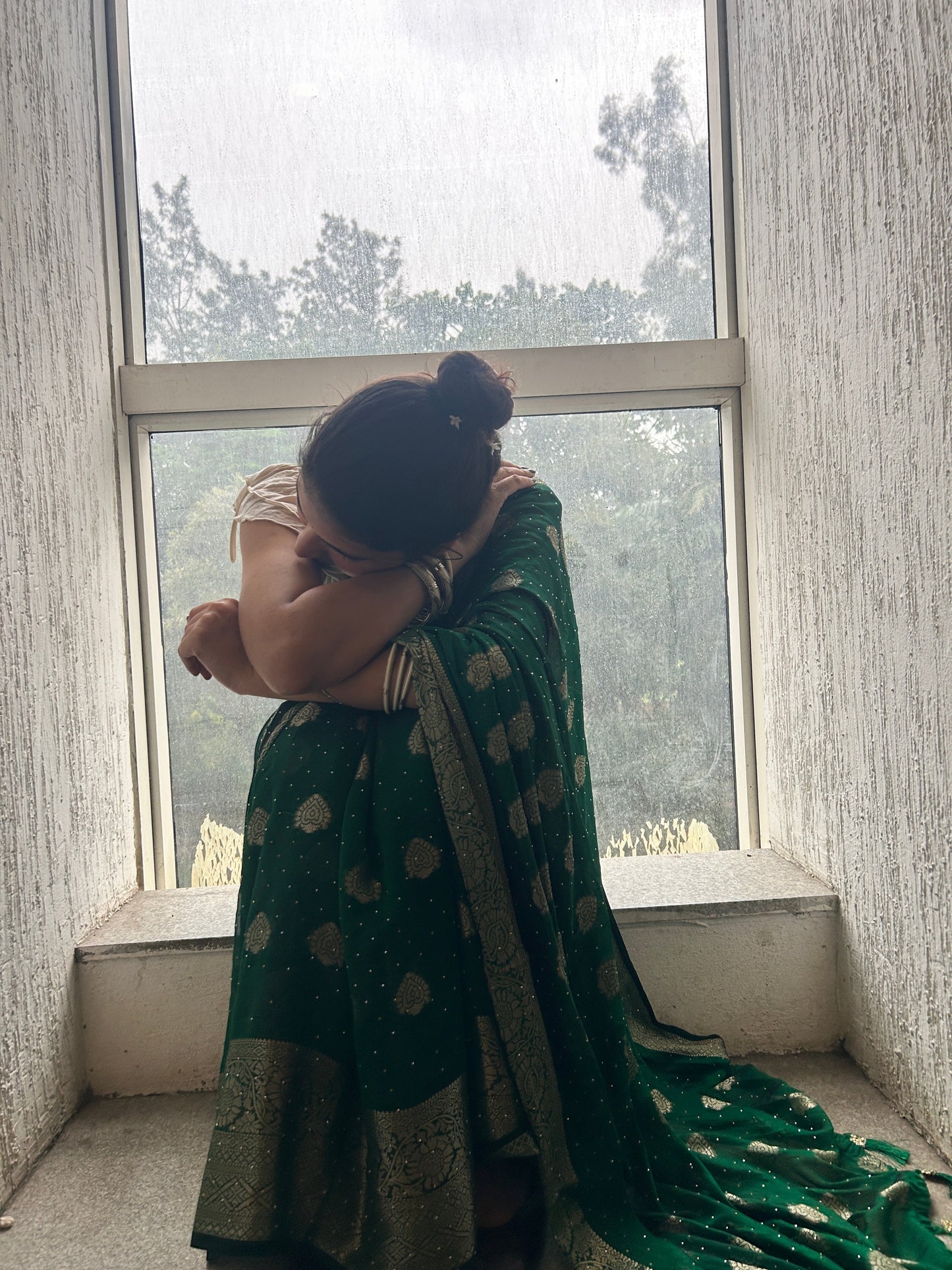 Georgette Heavy Saree