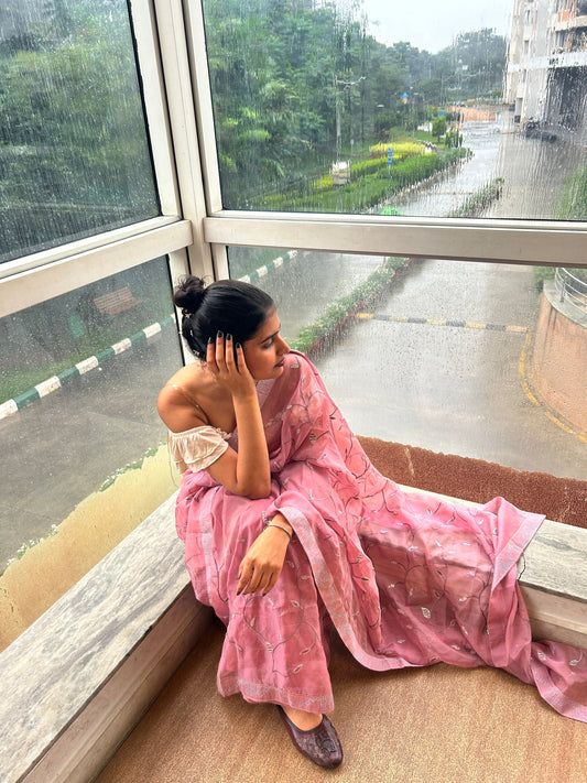 Chiffon All over Saree