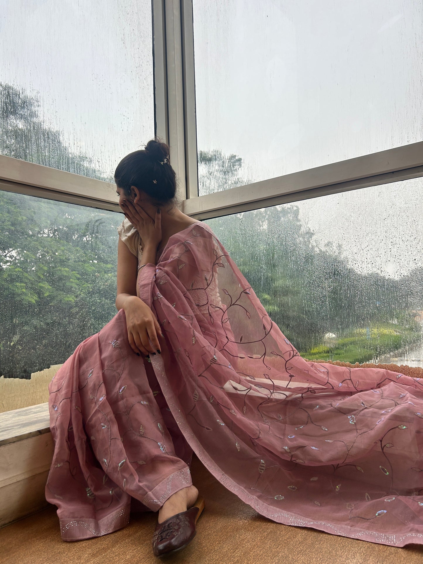 Chiffon All over Saree