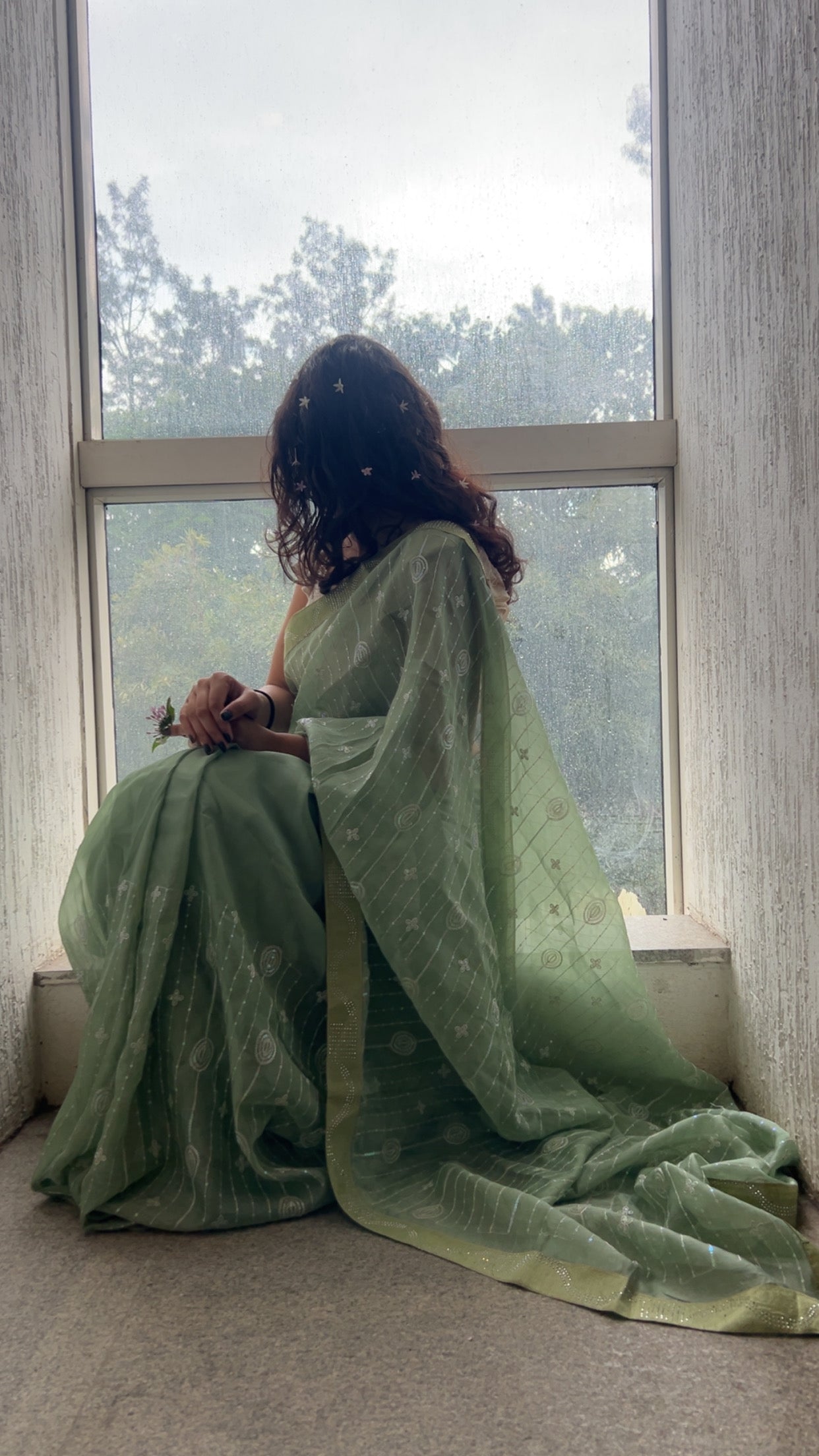Chiffon All over Saree
