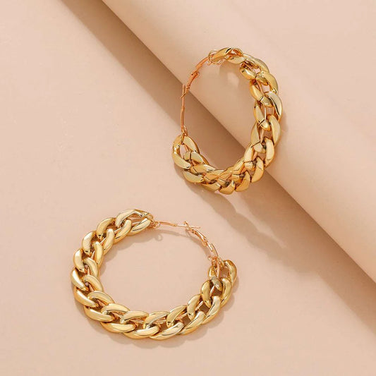 Entangled Chain dual look Earrings